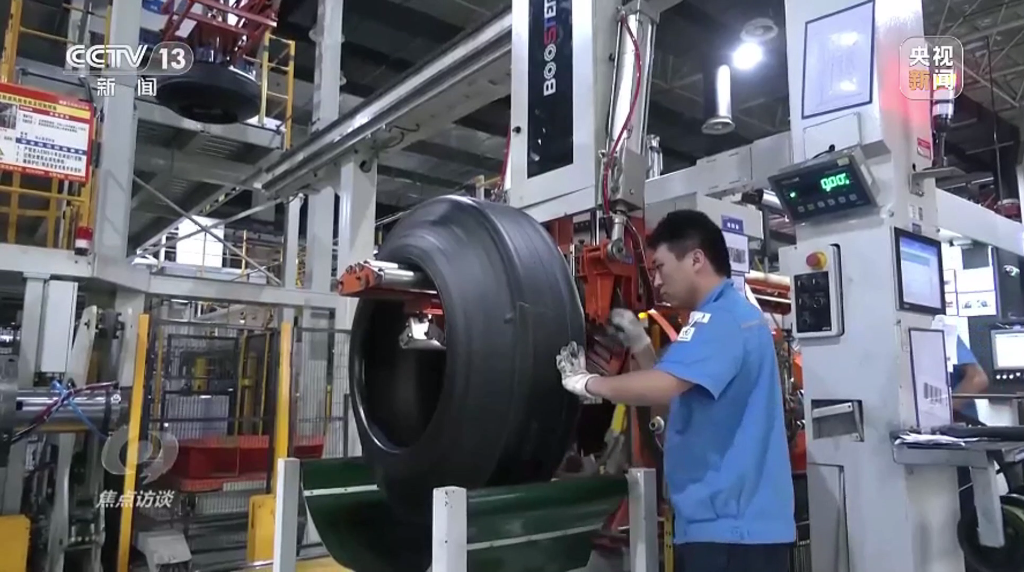 央视《焦点访谈》聚焦PG电子轮胎数字化